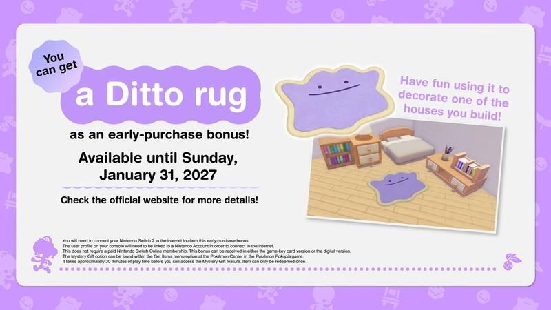 Pokemon Presents کد و جایزه برای Pokemon Pokopia