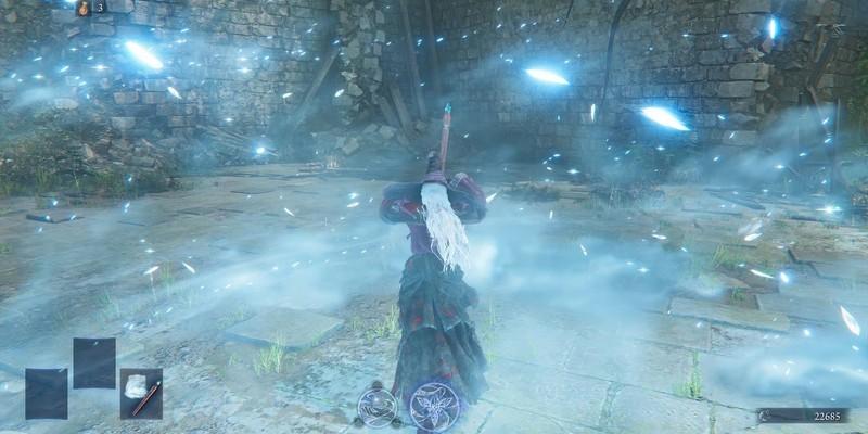 Elden Ring بازی رومیزی جدید: Nightreign Zamor Ice Storm Recluse in training yard