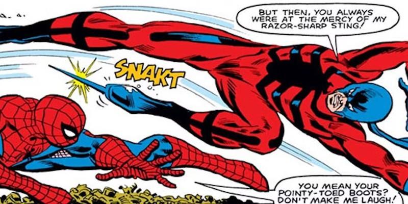 مبارزه اسپایدرمن با شخصیت شرور تارانتولا؛ Captain America شرور در Spider-Man در کمیک های اسپایدرمن