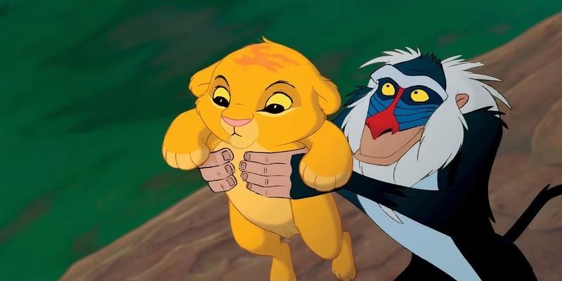 رافیکی نوزاد سیمبا در The Lion King؛ موسیقی فیلم در پاتیناژ المپیک.