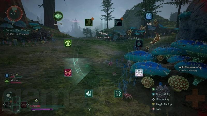 منوی اکشن رادیال قابلیت های Avowed درخت های مهارت و قابلیت ها