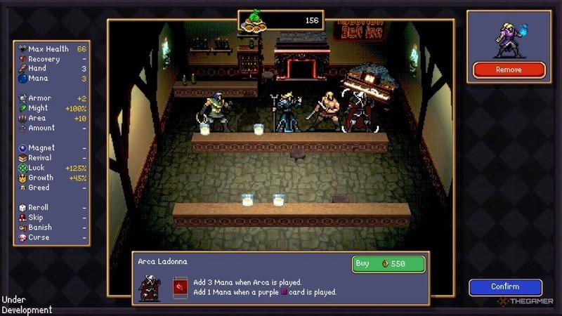 شخصیت ها در مهمان خانه در Vampire Crawlers. Vampire Crawlers بازی جدید سازندگان