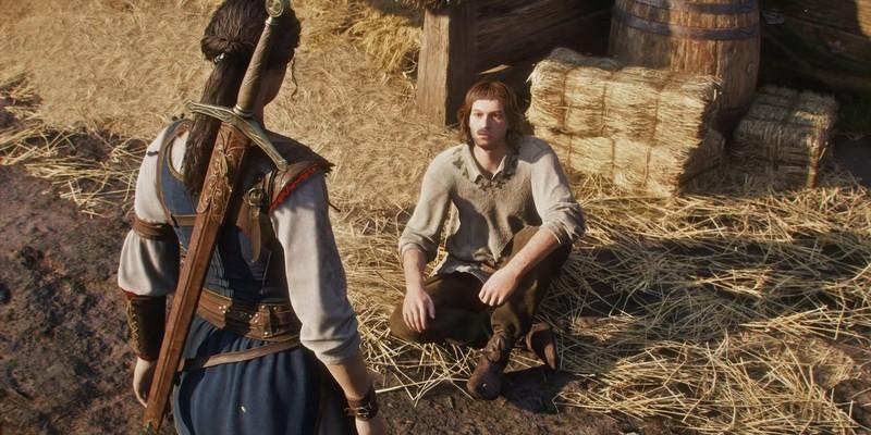 رقبای GTA 6: قهرمان در حال صحبت با یک گدا در ریبوت Fable