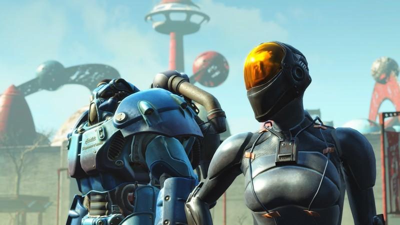 Fallout 4 پول بی نهایت و XP: زره های آبی Power Armor در Fallout 4 Anniversary Edition