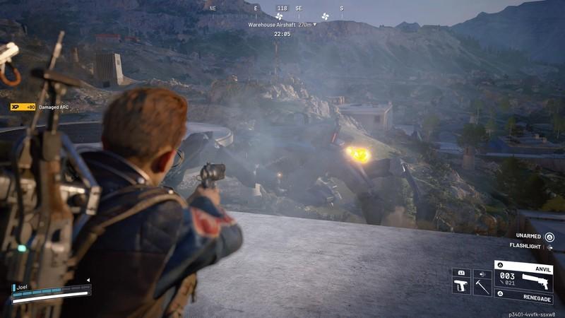 A player fires on a Matriarch with an Anvil in Arc Raiders - راهنمای کشتن Matriarch Arc Raiders