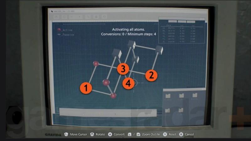 حل پازل آنالایزر Resident Evil Requiem - نمونه سفید