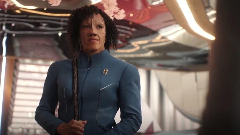 Tawny Newsome as Illa Dax, the Dax جدید Star Trek, in Star Trek: Starfleet Academy.