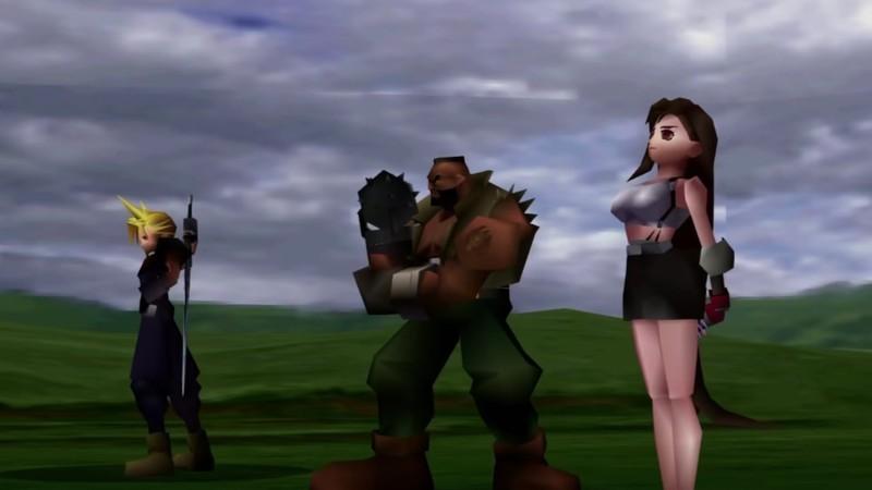 کلاود، بارت و تیفا در Final Fantasy 7. یکی از مشکلات Final Fantasy 7 جدید