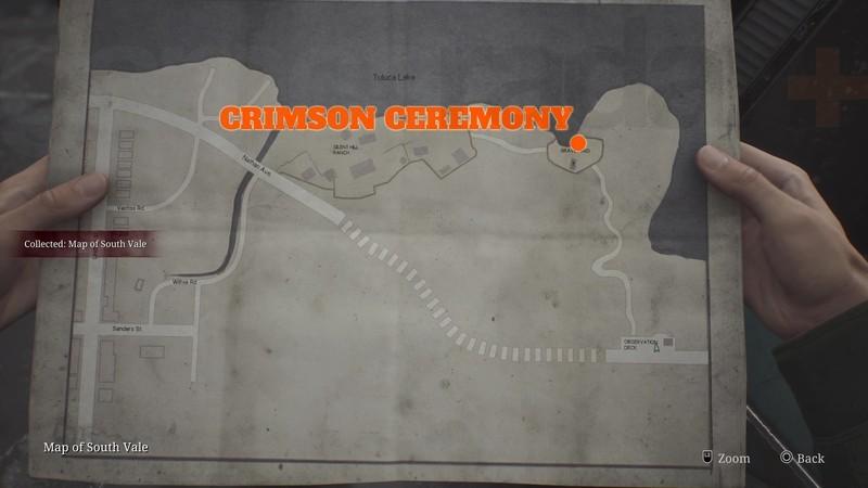 راهنمای پایان های Silent Hill 2: مکان آیتم Crimson Ceremony برای پایان Rebirth