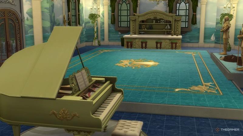 The Sims 4 A ballroom. The Sims 4 راهنمای خرید