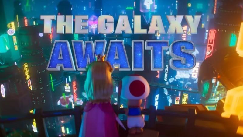 پیچ و تود به شهری در The Super Mario Galaxy Movie نگاه می کنند، Neo Bowser City مقر باوزر