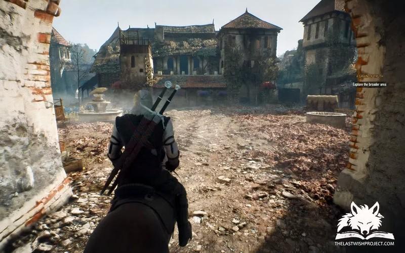 تصویری از گیم پلی The Witcher 3: The Last Wish ماد را نشان می دهد