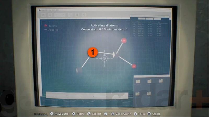 حل پازل آنالایزر Resident Evil Requiem - نمونه بنفش