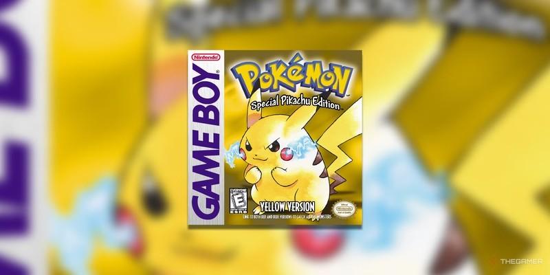 طرح روی جعبه بازی Pokemon Yellow نسخه GameBoy. نشان دهنده Who Wants To Be A Millionaire فروش بیشتر از Pokemon Yellow.