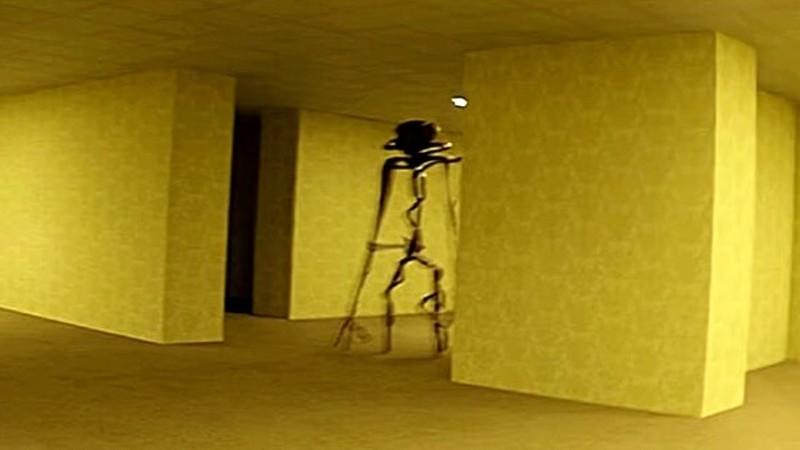 ظاهر شدن یه موجود در The Backrooms - فیلم Backrooms کارگردان یوتیوبر