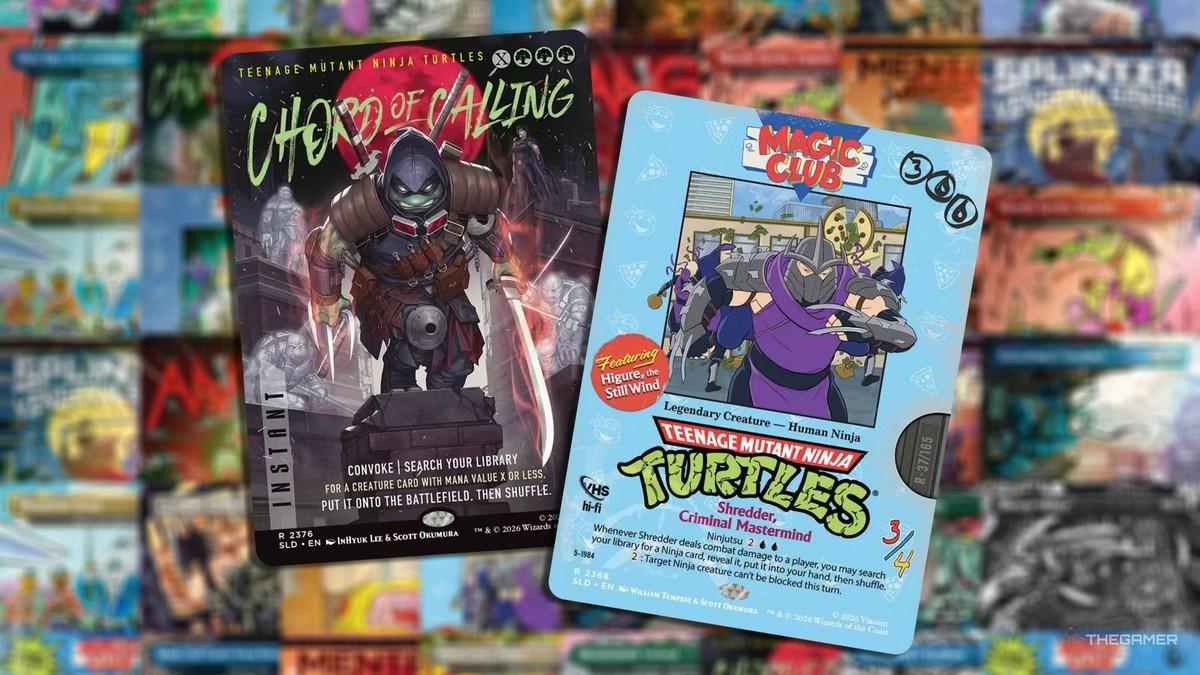 معرفی Secret Lair MTG Teenage Mutant Ninja Turtles در 11 اسفند 1404