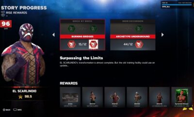 راهنمای جوایز WWE 2K26 MyRise و آموزش کامل مراحل