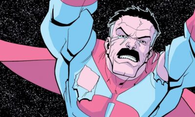رنگ اصلی لباس Omni-Man در کمیک Invincible قبل از سریال متفاوت بود
