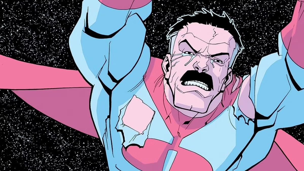 رنگ اصلی لباس Omni-Man در کمیک Invincible قبل از سریال متفاوت بود