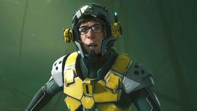 مایلز مکنزی در Metroid Prime 4 نصف قیمت. تصویر رسمی بازی.