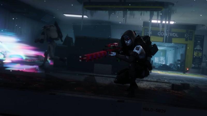 Marathon Cryo Archive نکات - assassin runner with sniper rifle