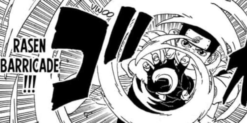 کونوهامارو بعد از یادگیری نسخه اصلی از ناروتو، از تکنیک جدید راسنگان استفاده می کند، یکی از جوتسوهای جدید و قوی Boruto