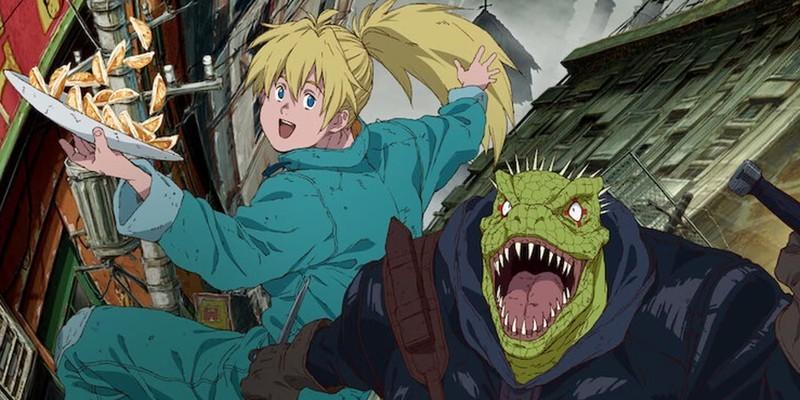 کایمن و نیکایدو در انیمه Dorohedoro فصل دوم