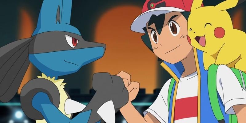 Lucario، یکی از برترین Pokemon های Ash.