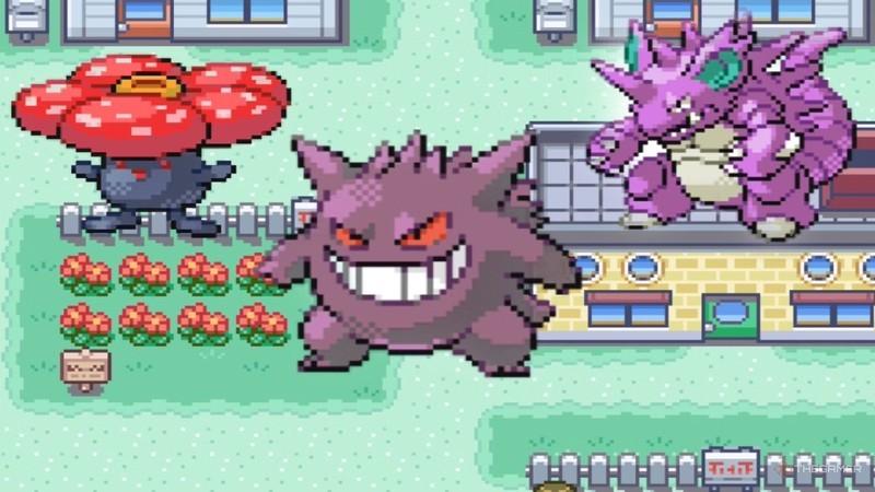 سه پوکمون سمی در Pokemon FireRed and LeafGreen: ویل پلوم، گنگار و نیدوکینگ. میانبر اسپیدران Pokemon FireRed LeafGreen