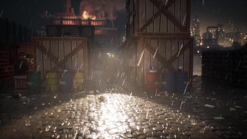 نقد بازی اختاپوس Darwin's Paradox: داروین با نزدیک شدن یه نگهبان رباتیک، رنگش رو با سنگ فرش های اطراف یکی می کنه