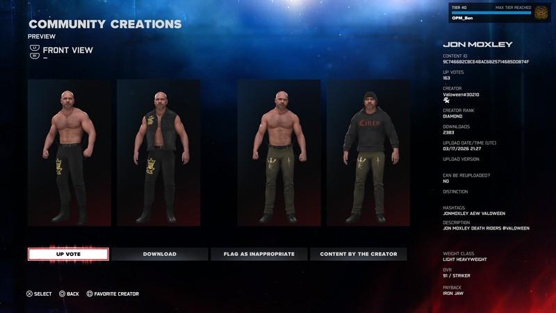 بهترین CAW برای WWE 2K26: جان ماکسلی (دین امبروز)