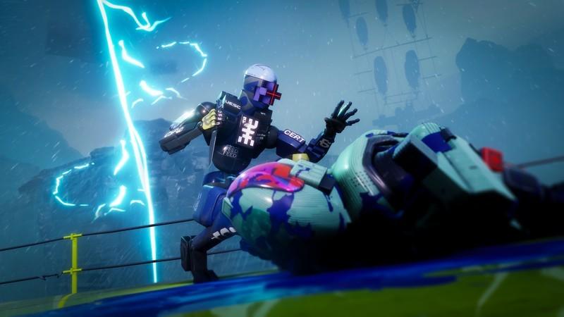 فریم Rook در Marathon بازی تکی بالای سر پوسته Destroyer مرده