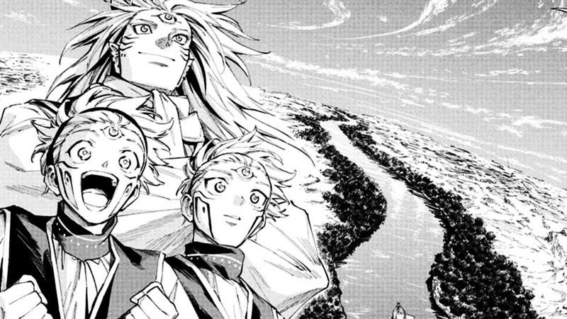 دورا به همراه کراس و مارو در Jujutsu Kaisen modulo - توضیح پایان Jujutsu Kaisen Modulo