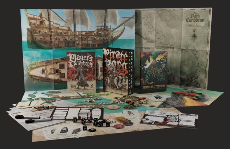 محتویات بسته شروع Pirate Borg – بررسی بسته شروع Pirate Borg