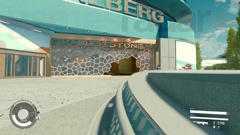 مکان Beautiful Secrets Starfield - راهنمای پیدا کردن دیتا اسلیت در رستوران Whetstone