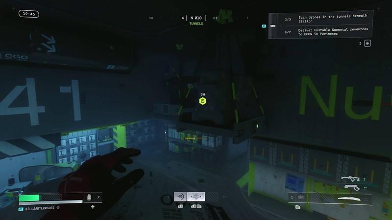 پهپاد دوم در تونل های Station برای راهنمای قرارداد Marathon Equitable Distribution Traxus