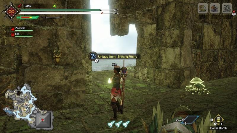 King Rhino موقعیت در Monster Hunter Rise اقلام درخواست