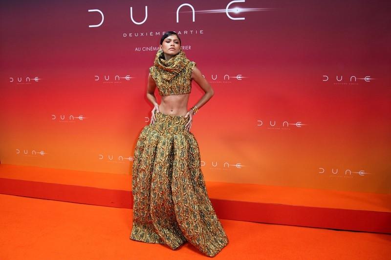 زندایا در اکران اولیه Dune: Part 2 در پاریس - زندایا و تام هالند ازدواج کردند