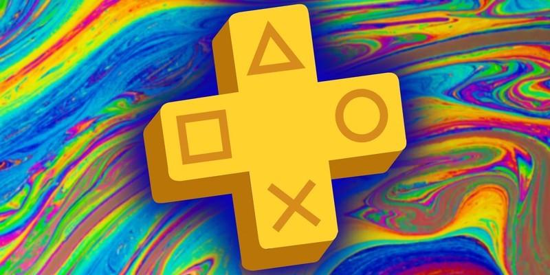 لوگوی PlayStation Plus روی یک پس زمینه رنگارنگ و چرخشی قرار گرفته است. چگونه PlayStation Plus رایگان بگیریم