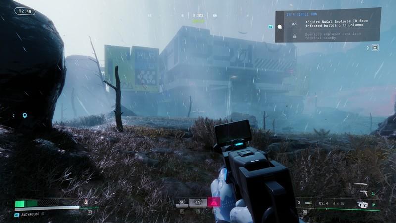 دویدن زیر باران به سمت Hauler در Marathon بازی تکی