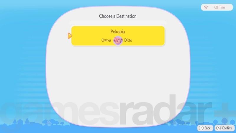 منوی Join Island در Pokopia برای پیوستن به ساخت جزیره ابری Pokemon Pokopia