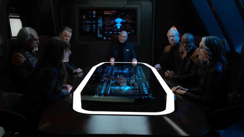 امکان ساخت Star Trek Legacy - Star Trek Picard TNG ready room