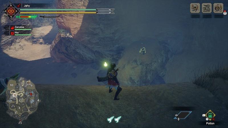 موقعیت Rock Roses در Monster Hunter Rise اقلام درخواست