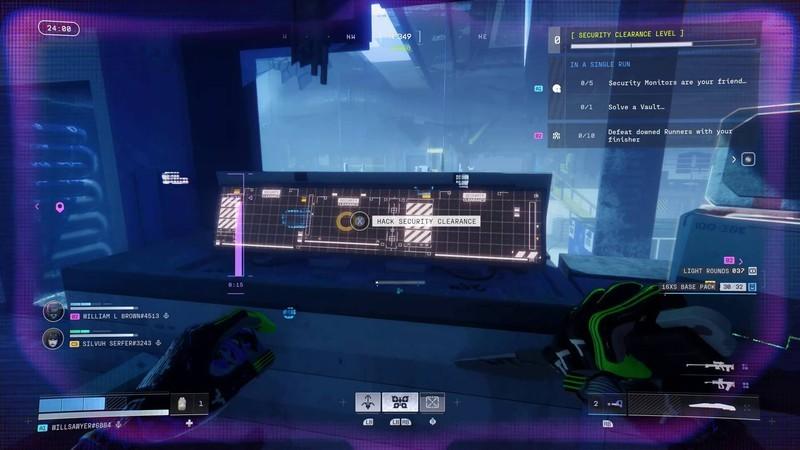 Marathon Cryo Archive نکات - hacking Security Monitor