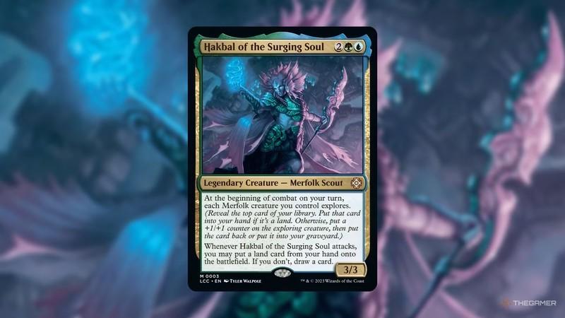 Hakbal of the Surging Soul MTG card - بهترین دک های آماده Commander.