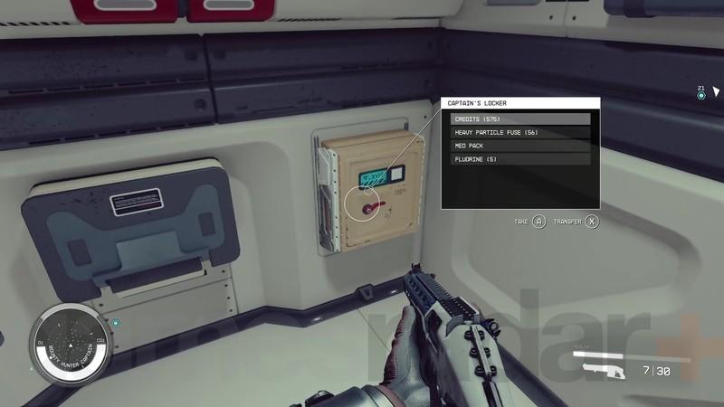 ذخیره موجودی در انبار سفینه برای افزایش وزن حمل Starfield