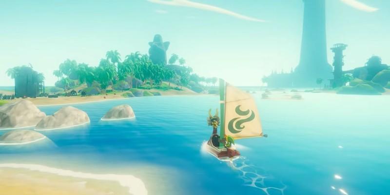 Zelda: The Wind Waker دنباله جدید - قایق سواری در کانسپت Wind Waker