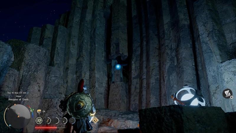 نمای کلی از حل پازل Precipice of Truth در Crimson Desert