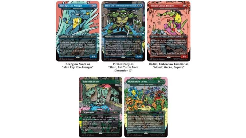 معرفی Secret Lair MTG Teenage Mutant Ninja Turtles - کارت های Mighty Mutanimals