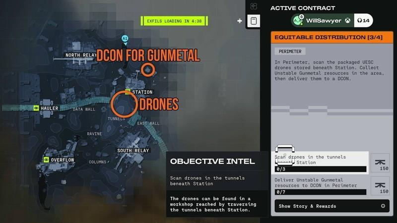 نقشه برای راهنمای قرارداد Marathon Equitable Distribution 3 Traxus برای پهپادهای قابل اسکن و DCON